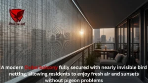 Read more about the article Pigeon Netting & Balcony Bird Net Fixing in Dubai