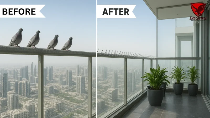 Bird Repellent in Dubai | Effective and Humane Bird Control