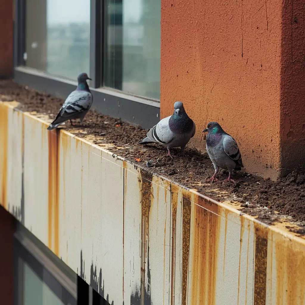 structural damage bird dropping
bird control solution