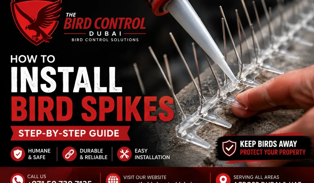 How to Install Bird Spikes: Professional Installation Guide for Dubai