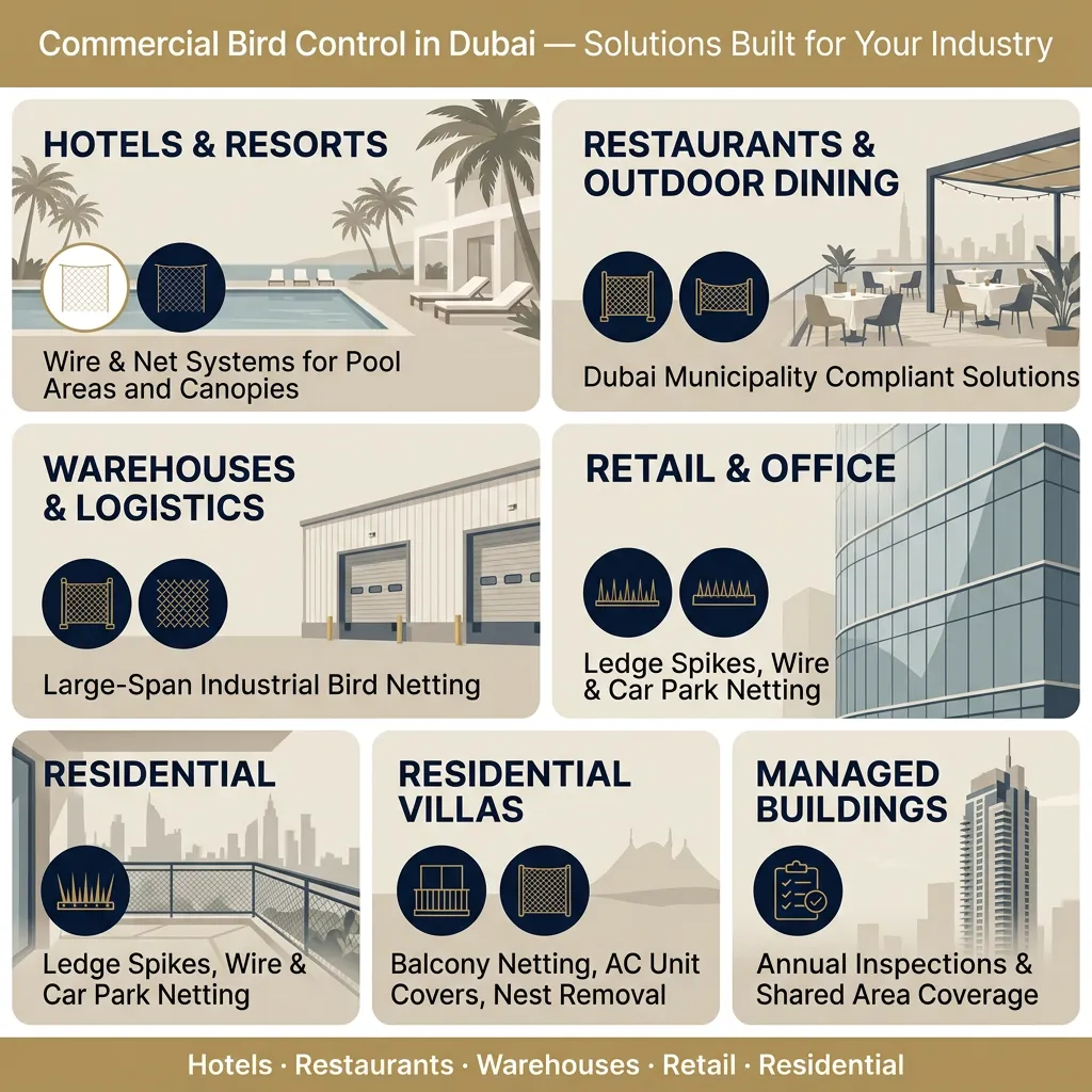 commercial and residential
