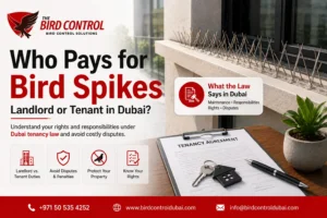 Read more about the article Who Pays for Bird Spikes  Landlord or Tenant?